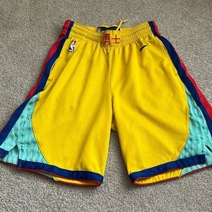 “NBA- Golden State Warriors Chinese New Year Shorts size small”